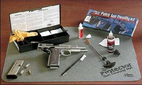 Kleen-Bore PS50 Tactical/Police Handgun Cleaning Kit 9mm/38/357 Bronze Nylon